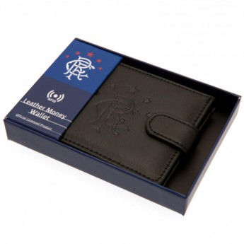FC Rangers bőr pénztárca Anti Fraud Wallet