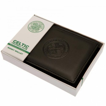 FC Celtic technikai bőr pénztárca Debossed Wallet