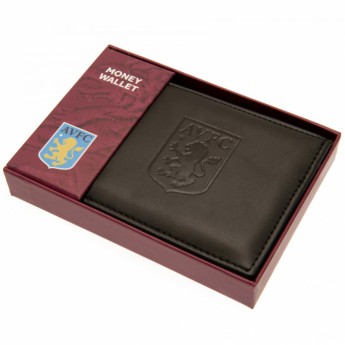 Aston Villa technikai bőr pénztárca Debossed Wallet
