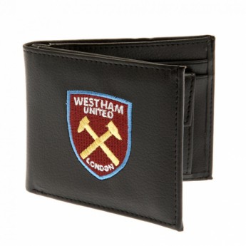 West Ham United technikai bőr pénztárca Embroidered Wallet