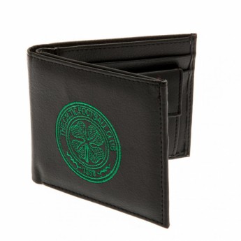 FC Celtic technikai bőr pénztárca Embroidered Wallet