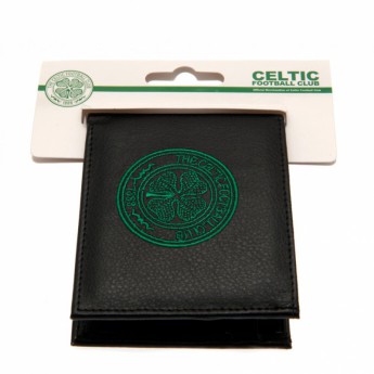 FC Celtic technikai bőr pénztárca Embroidered Wallet