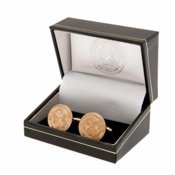 FC Celtic mandzsettagomb Gold Plated Cufflinks