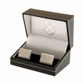 West Ham United mandzsettagomb Stainless Steel Cufflinks