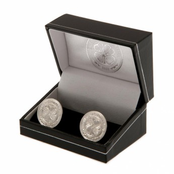 FC Celtic mandzsettagomb Silver Plated Cufflinks CR