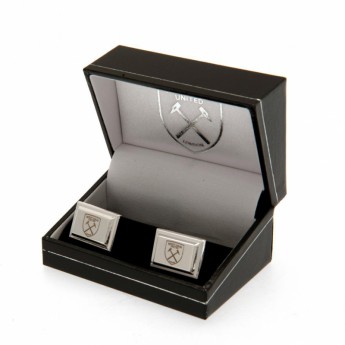 West Ham United mandzsettagomb Silver Plated Cufflinks