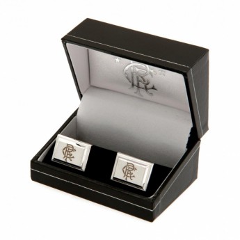 FC Rangers mandzsettagomb Silver Plated Cufflinks