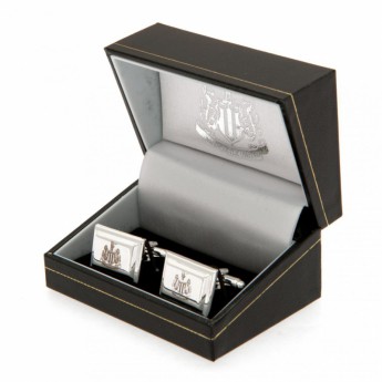 Newcastle United mandzsettagomb Silver Plated Cufflinks