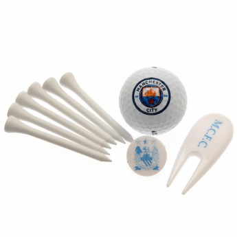 Manchester City golf készlet Golf Gift Tube