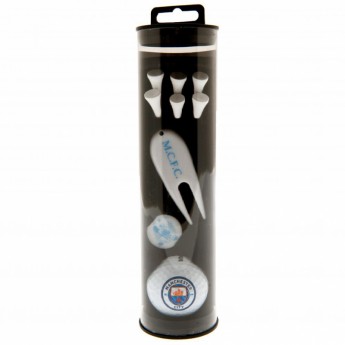 Manchester City golf készlet Golf Gift Tube