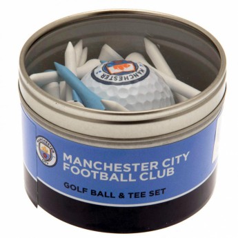 Manchester City golf készlet Ball & Tee Set