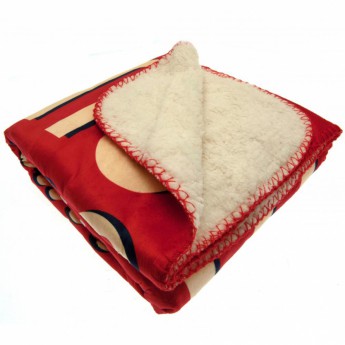 FC Arsenal takaró Sherpa Fleece Blanket