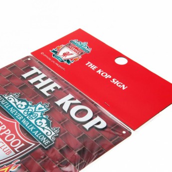FC Liverpool fali tábla The Kop Sign
