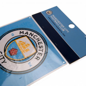 Manchester City fém tábla Home Changing Room Sign