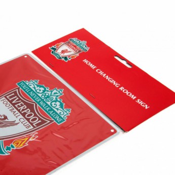 FC Liverpool fali tábla Home Changing Room Sign