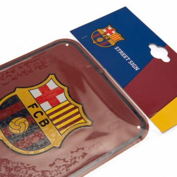 FC Barcelona fém tábla Home Changing Room Sign