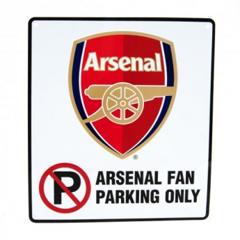 FC Arsenal fém tábla No Parking Sign