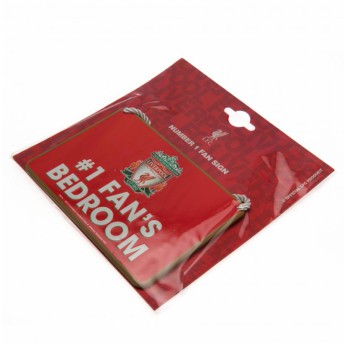 FC Liverpool hálószoba tábla Bedroom Sign No1 Fan