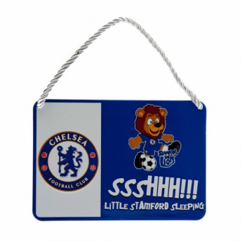FC Chelsea hálószoba tábla Bedroom Sign No1 Fan