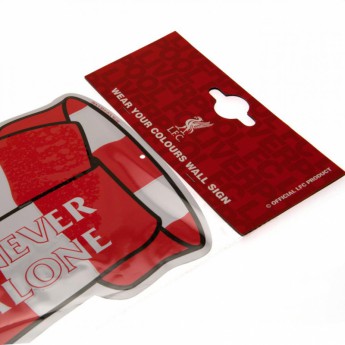 FC Liverpool fém tábla Show Your Colours Sign