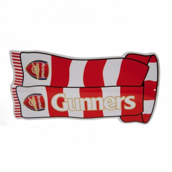 FC Arsenal fém tábla Show Your Colours Sign