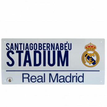 Real Madrid fém tábla Street Sign