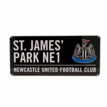 Newcastle United fali tábla Street Sign BK