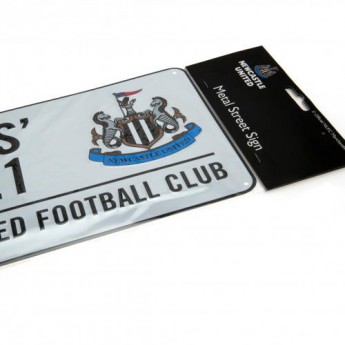 Newcastle United fali tábla Street Sign