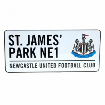 Newcastle United fali tábla Street Sign