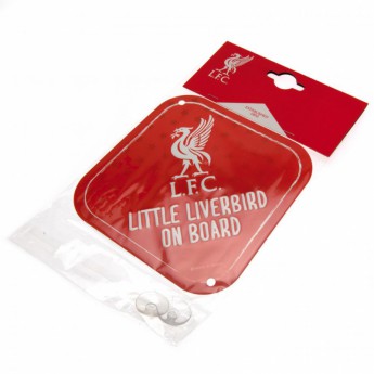 FC Liverpool gyerek az autóban matrica Little Dribbler