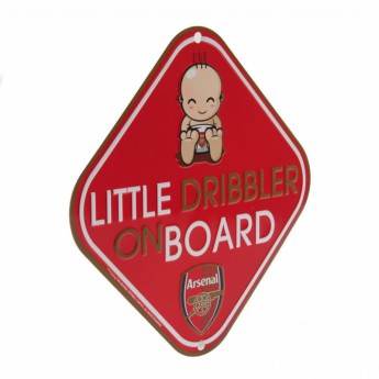 FC Arsenal gyerek az autóban matrica Little Dribbler