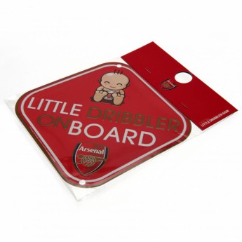 FC Arsenal gyerek az autóban matrica Little Dribbler