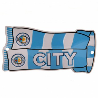 Manchester City ablak matrica Show Your Colours Window Sign