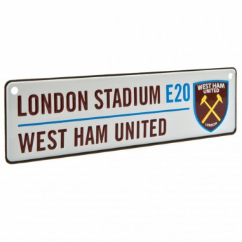 West Ham United ablak matrica Window Sign