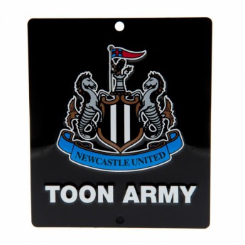 Newcastle United ablak matrica Window Sign SQ