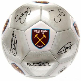 West Ham United aláírt labda Football Signature SV