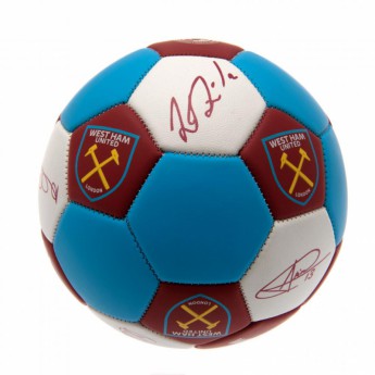 West Ham United futball labda Nuskin Football Size 3