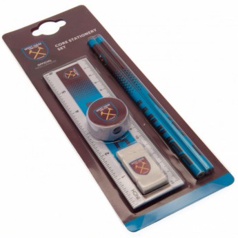 West Ham United iskolai készlet Core Stationery Set FD