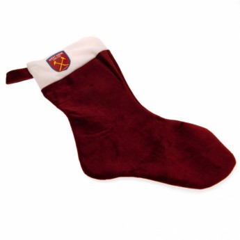 West Ham United karácsonyi harisnya Supersoft Christmas Stocking
