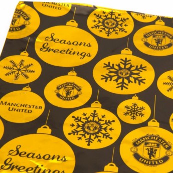 Manchester United csomagolópapír Christmas Wrap