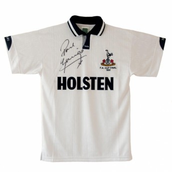 Legendák férfi póló Gascoigne Signed Shirt