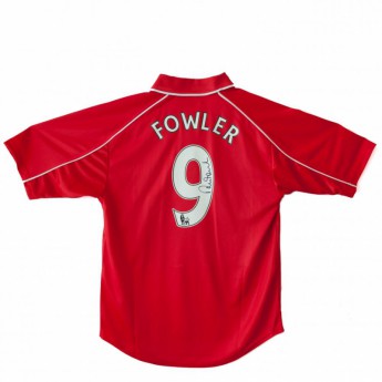 Legendák futball mez FC Liverpool Fowler 2001 replica shirt