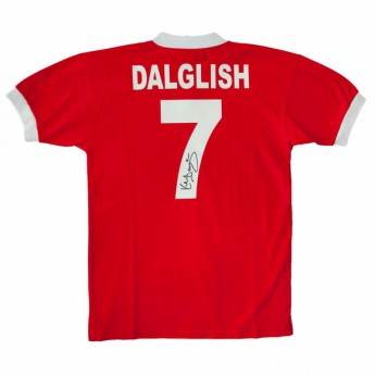 Legendák futball mez FC Liverpool Dalglish Signed Shirt