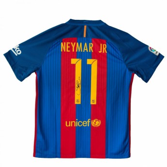 Legendák férfi póló FC Barcelona Neymar Signed Shirt
