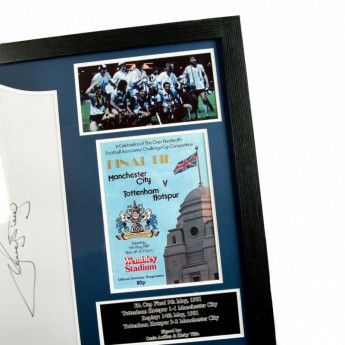 Legendák bekeretezett mez Tottenham Hotspur Ardiles & Villa Signed Shirt (Framed)