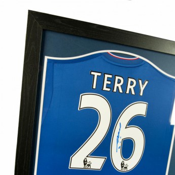 Legendák bekeretezett mez FC Chelsea Terry Signed Shirt (Framed)