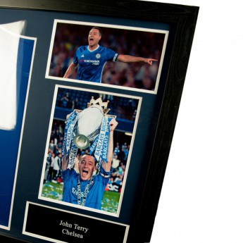 Legendák bekeretezett mez FC Chelsea Terry Signed Shirt (Framed)