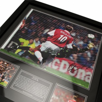 Legendák kép keretben FC Arsenal Bergkamp Signed Framed Print