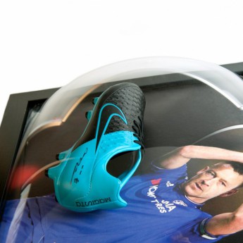 Legendák bekeretezett futballcipő FC Chelsea Terry Signed Boot (Framed)