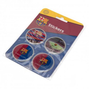 FC Barcelona matricák 3D Stickers 4pk